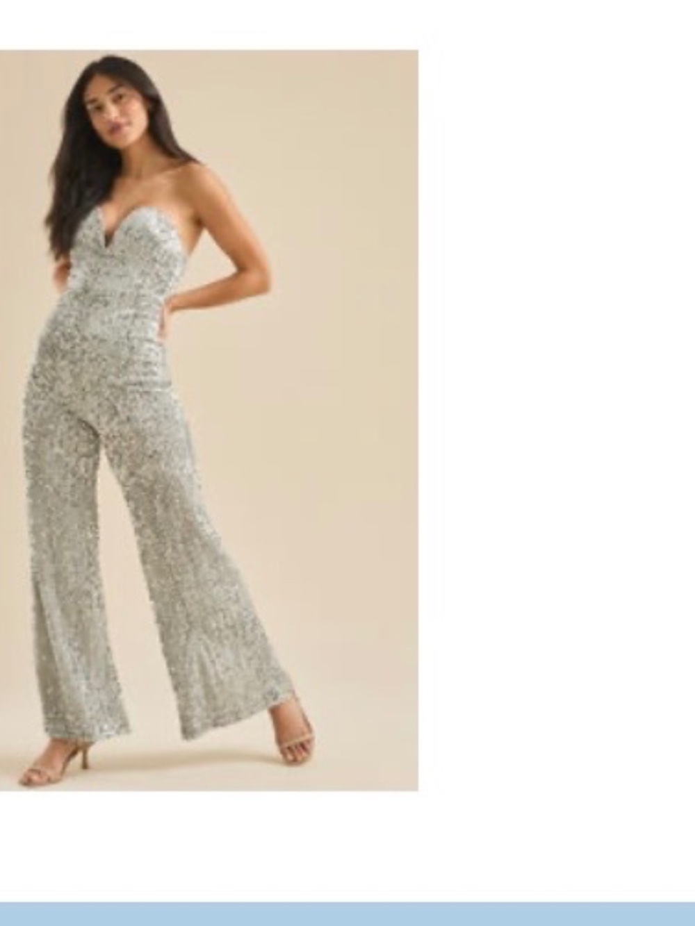 Altar’d State Raina Sequin Jumpsuit
